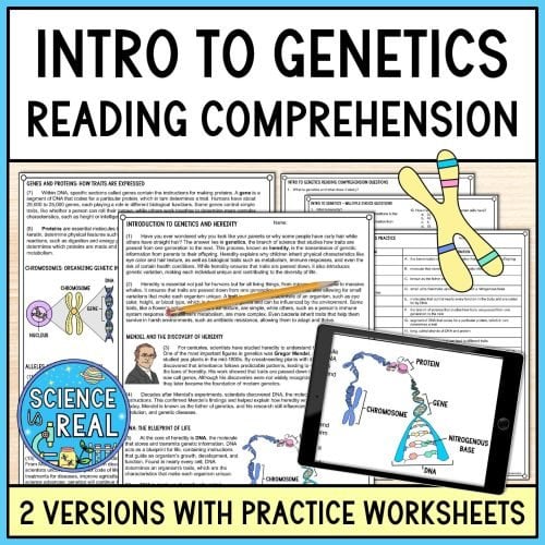 genetics reading comprehension