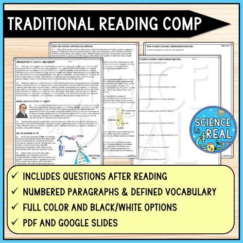 genetics reading comprehension