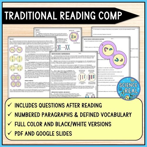 meiosis reading comprehension