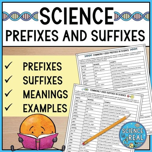 science prefixes and suffixes