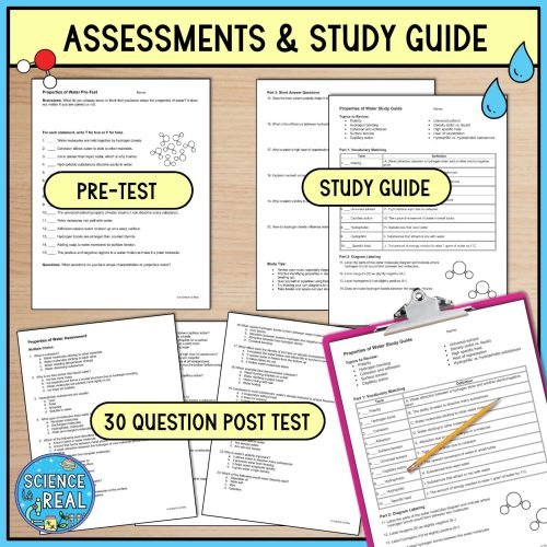 properties of water assessment