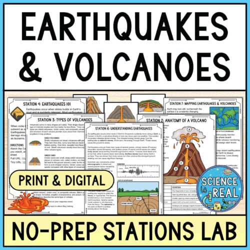 Earthquakes and Volcanoes Stations