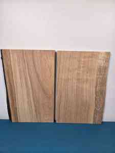 2 Natural Edge Oak Offcuts