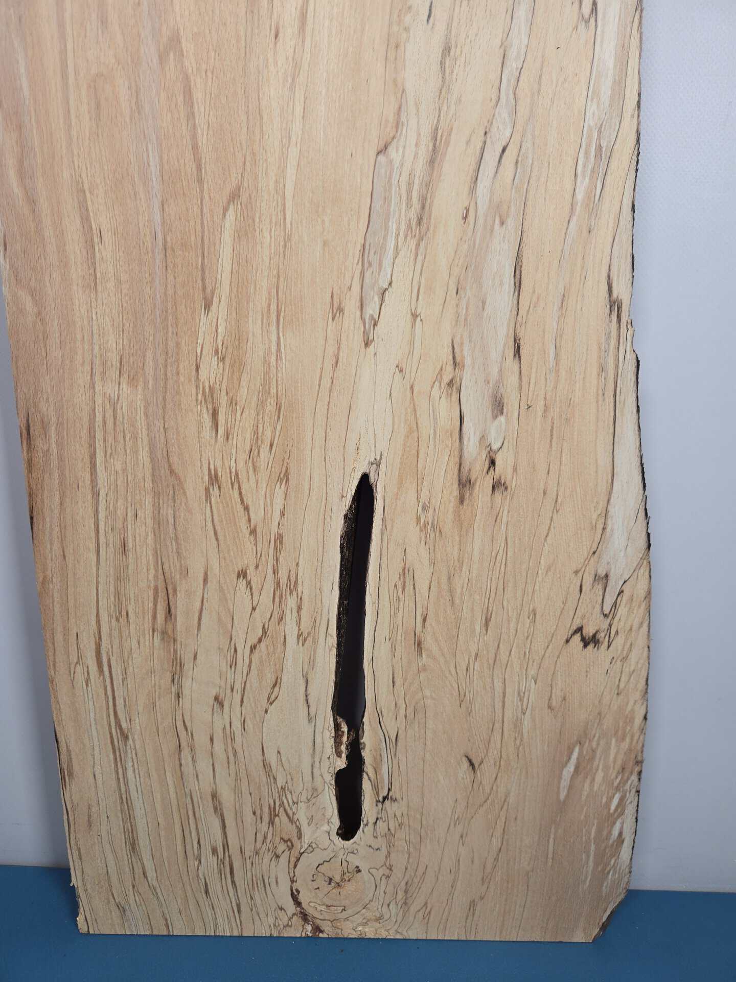 Spalted Beech Offcut with natural edge - Image 10
