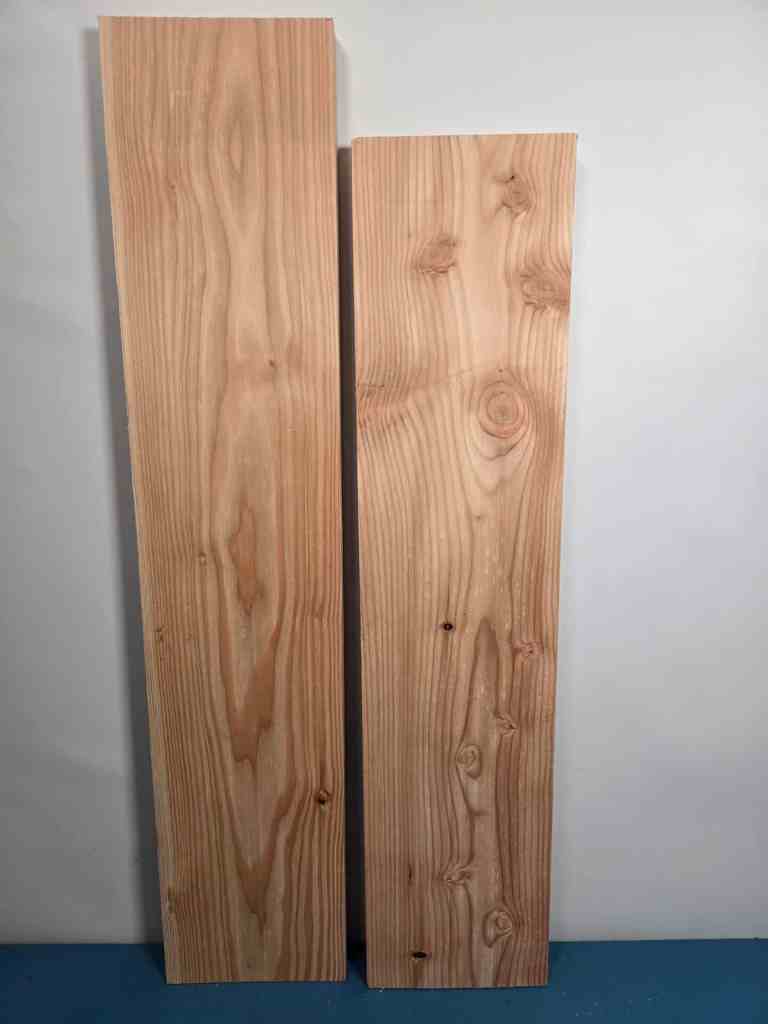 2 Douglas-Fir plank offcuts