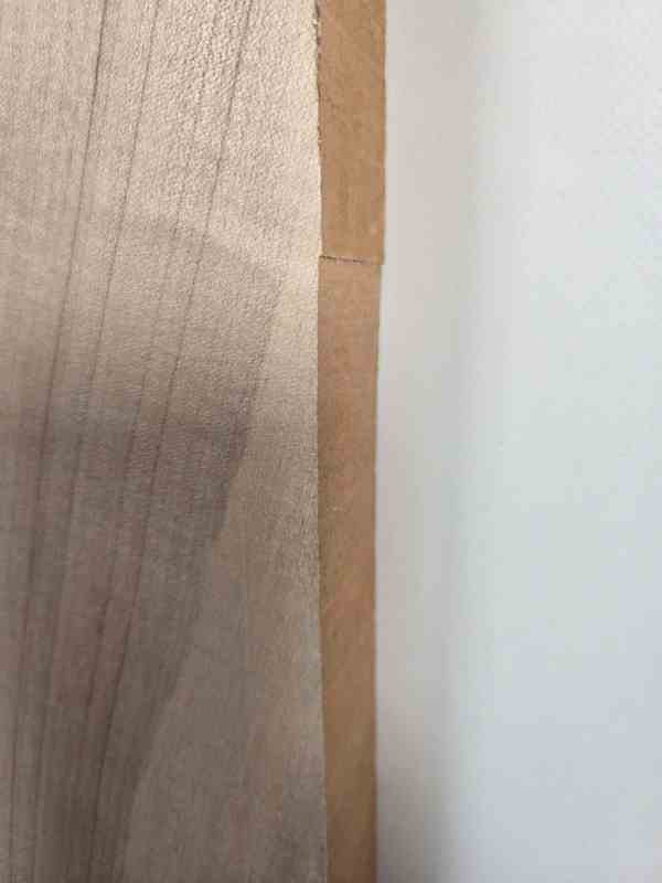 Straight edge 40mm Sycamore