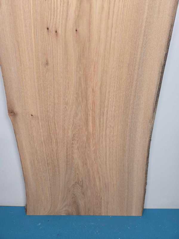 Clean Elm offcut showing smooth, planed surface and natural wood grain.