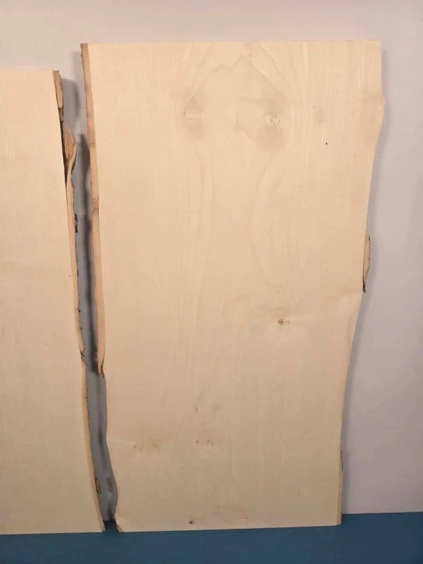 x2 Live edge Sycamore offcuts