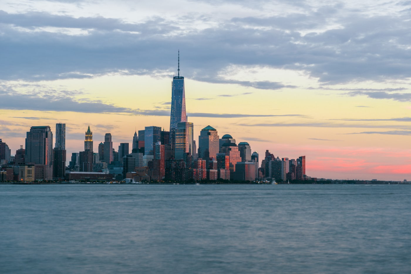 Best & Favorite Photographs of 2013 New York City Sunset from Hoboken