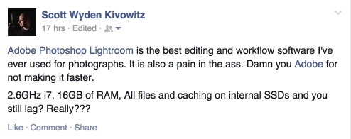 An Open Letter To The Adobe Lightroom Team