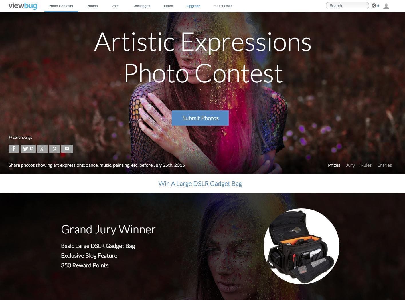 ArtisticExpressionsPhotoContestViewBug