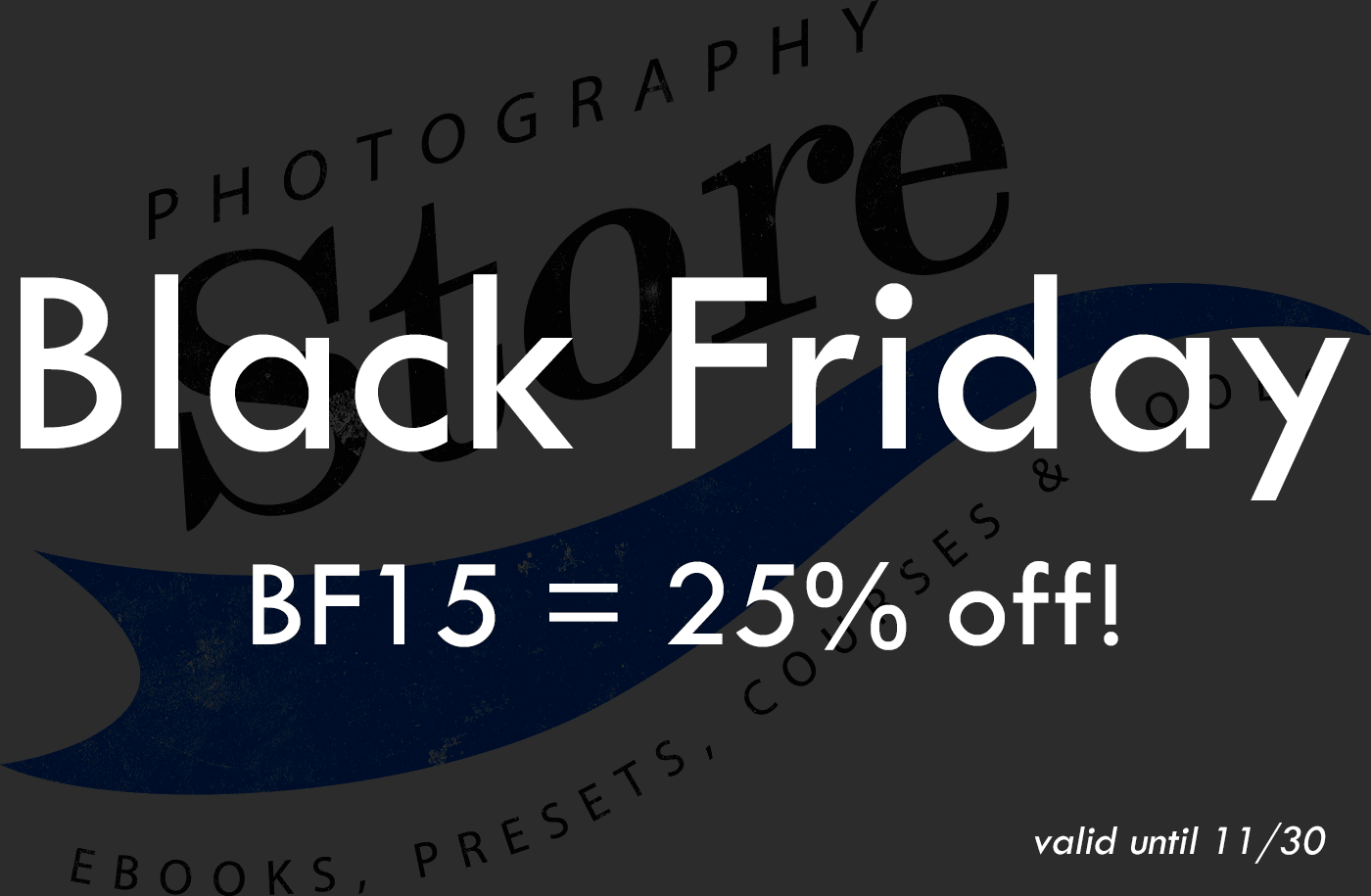 Black Friday Sale + Giveaway for Photographers