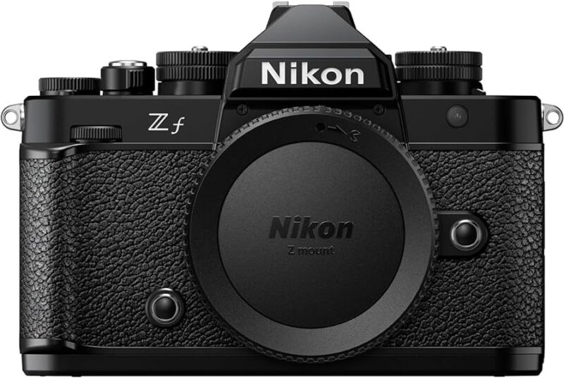 The Perfect EDC Camera - Nikon Zf Nikon Zf mirrorless camera front view.