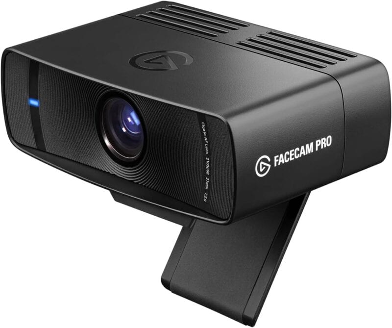 Podcaster FaceCam Pro webcam with adjustable mount