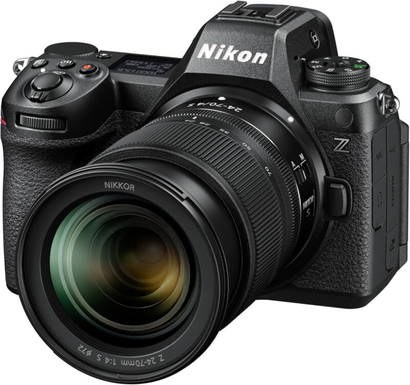 Podcaster Nikon mirrorless camera with NIKKOR lens