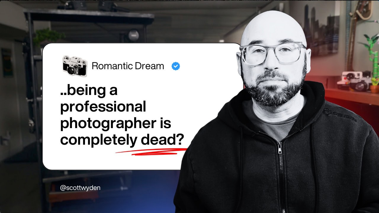 The romantic dream of being a professional photographer is completely dead how to grow your social media. 1