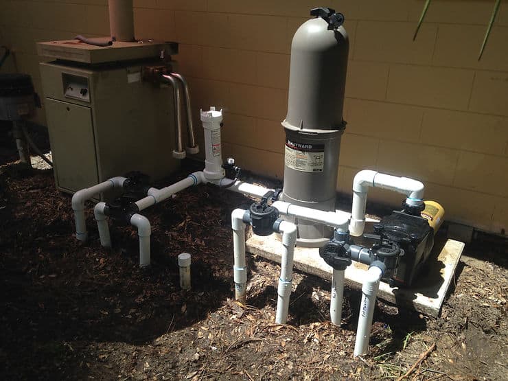 image showing pool filter system
