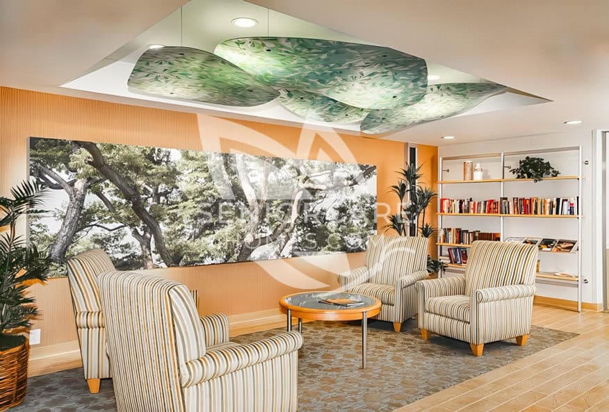 Modern lobby at Fredericka Manor in Chula Vista
