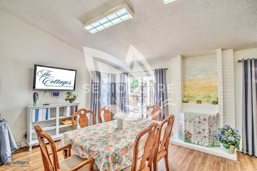 Dining Room in Irvine Cottages, a small care home on Longstreet in Irvine