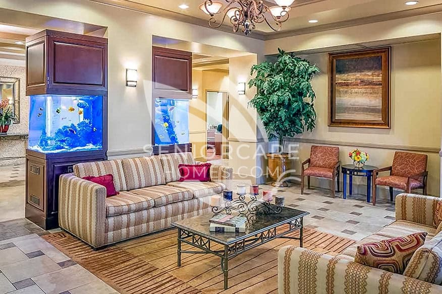 Lounge area at Atria Tarzana