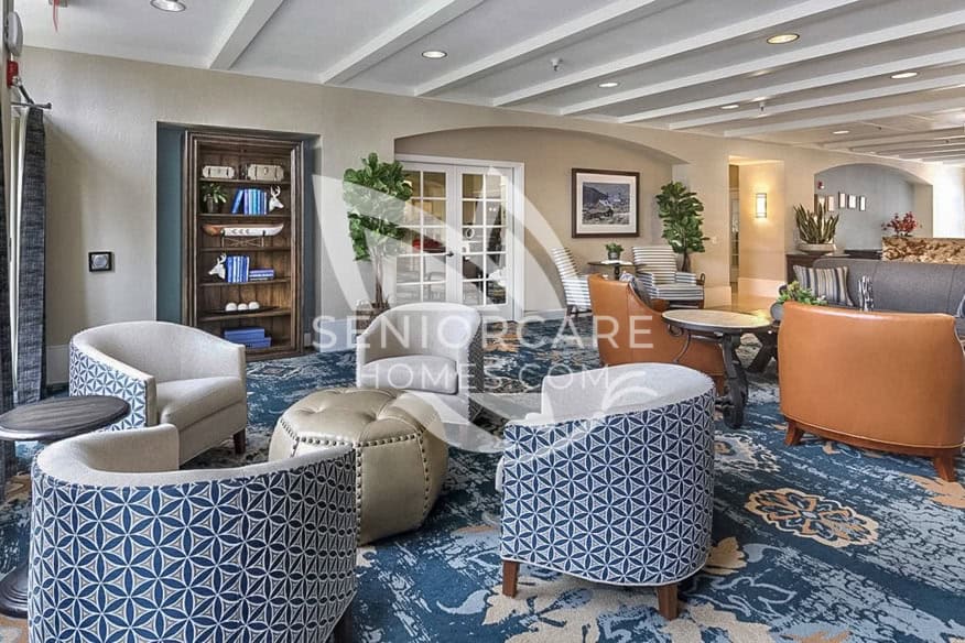 Welcoming, bright lounge area at Ivy Park Roseville