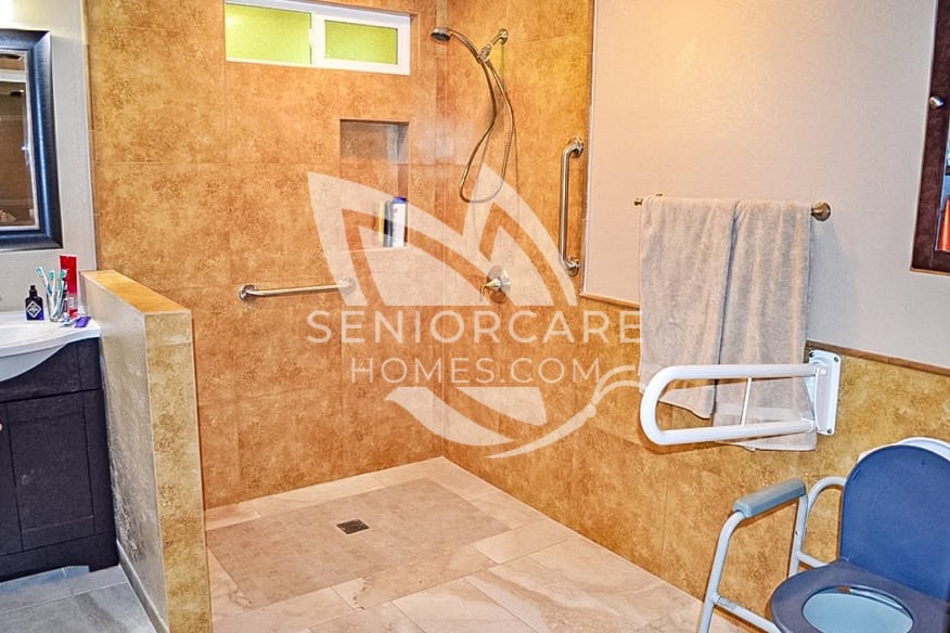 Private Walk in Bathroom at Welcome Home Residence at Alamo