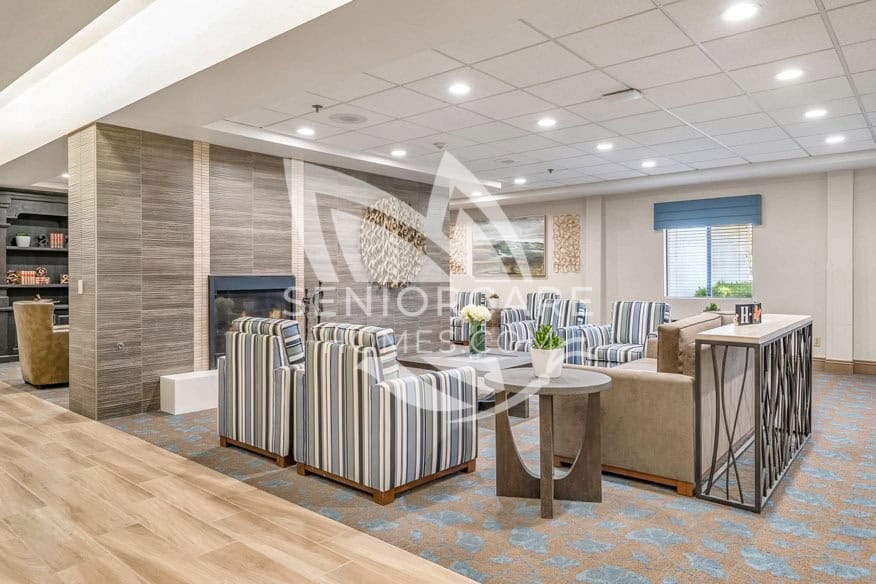 Beautiful Modern Lounge Area at Westmont Riverside