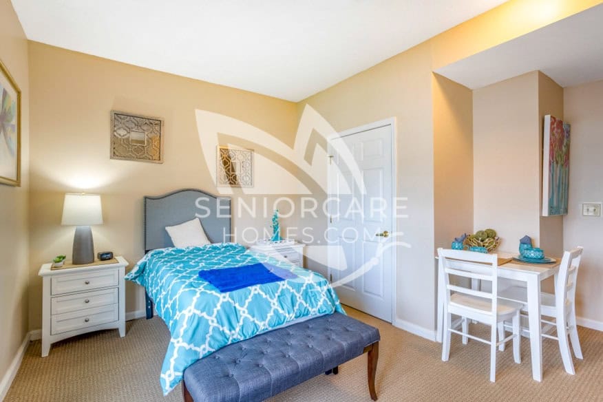 Bright, beautiful private bedroom at Brookdale Ithaca, NY