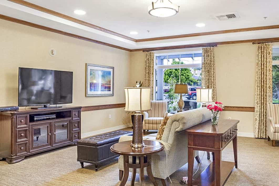 Ivy Park Huntington Beach Living Room with TV