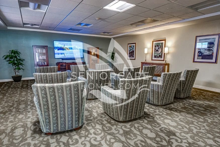 Movie theater at Pegasus Landing Mesa
