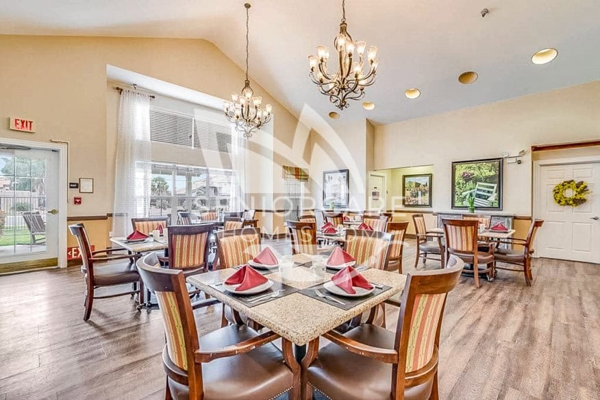 Large Dining area at Cottages at Hemet