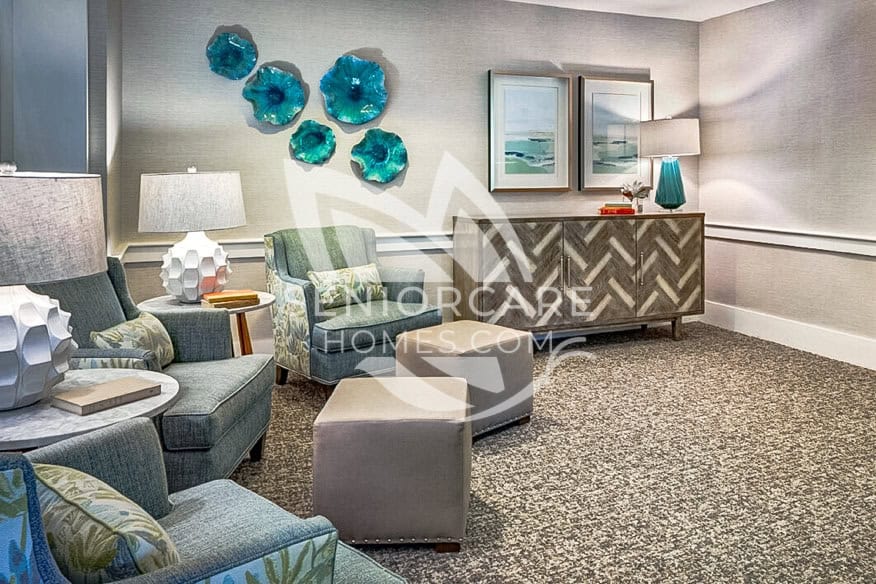 Lounge area at Ivy Park Seal Beach