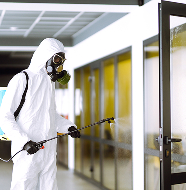 Disinfection cleaning service for commercial and residential spaces. Expert sanitization by Servicem.
