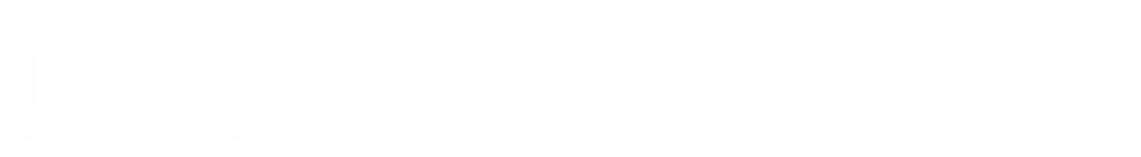 White logo with a laptop icon containing code brackets on the left, followed by the text "ShelleyWeb" in large, bold letters.
