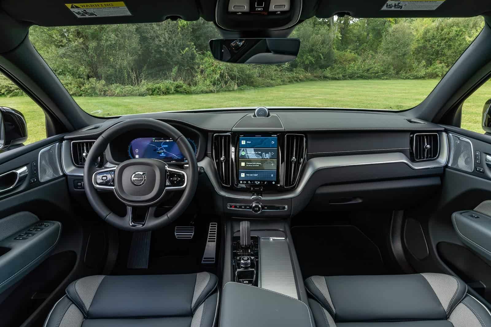 Interior upgrade for Volvo XC60 with premium materials and stylish design.