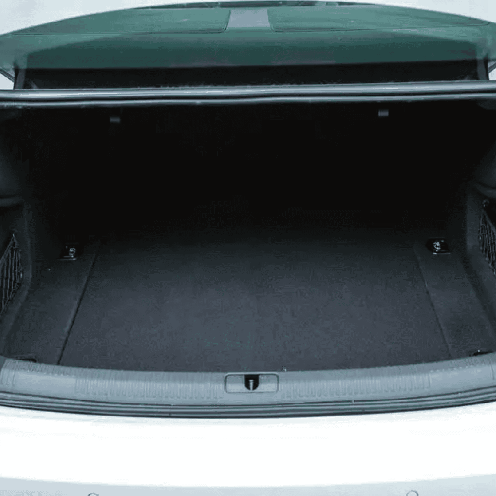 Custom luggage area kit for Audi A4 trunk, durable and easy to install.