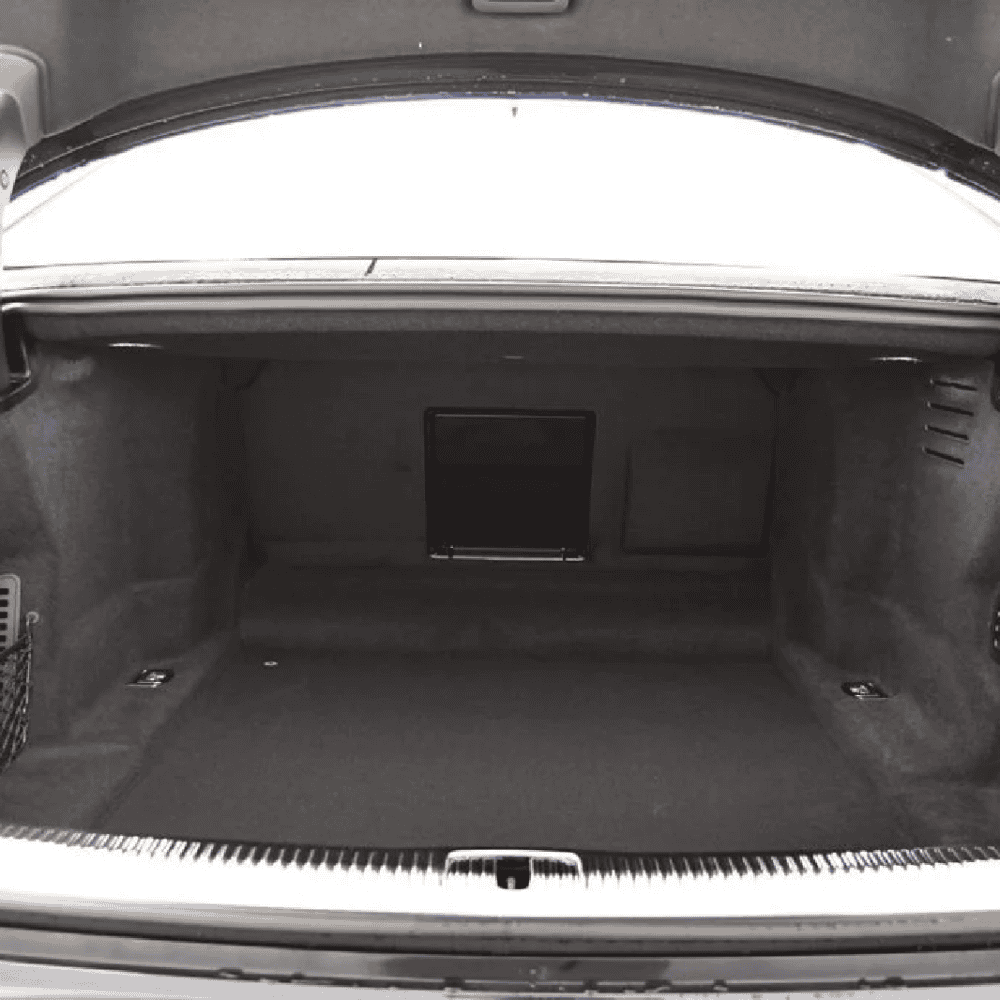 Luggage area kit for Audi A8L, designed to improve trunk storage and protect the interior.