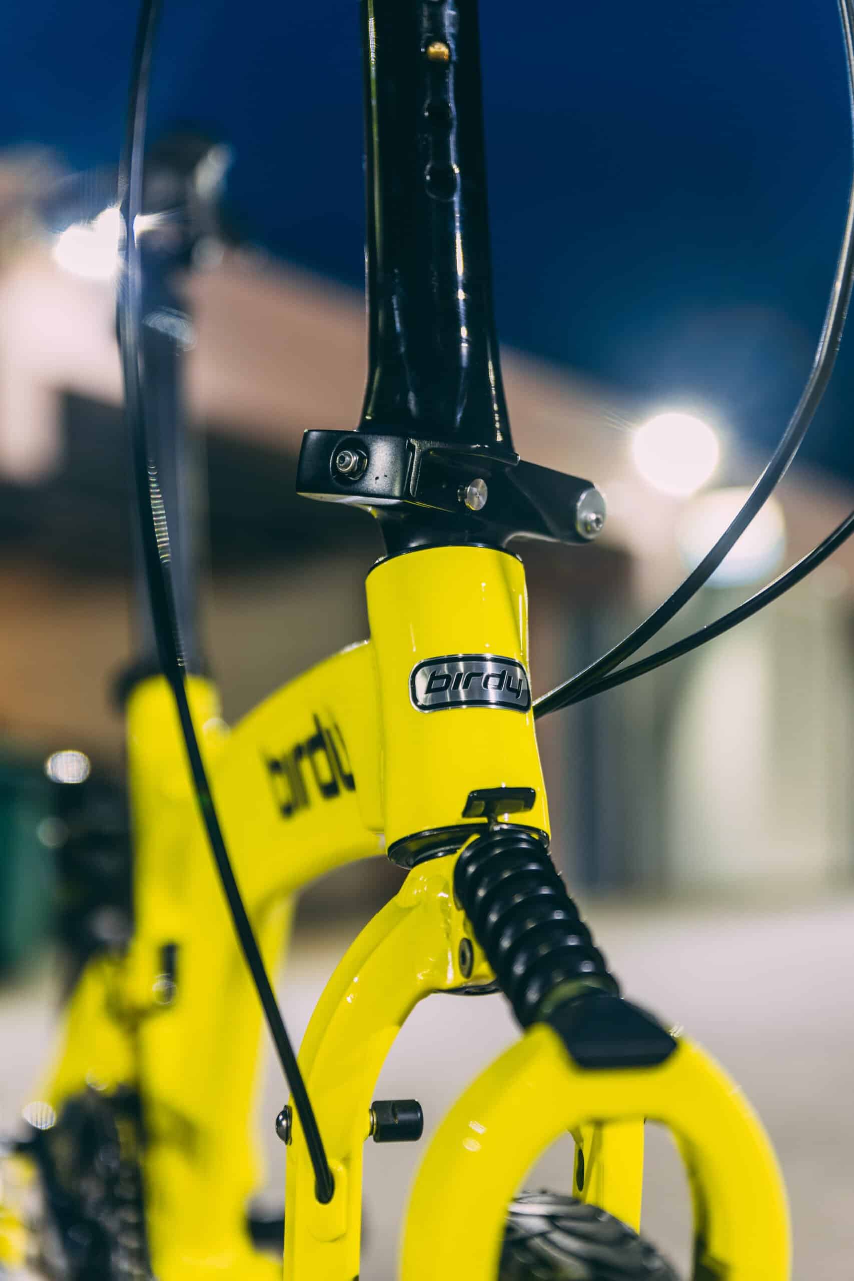 Bike frame protection film for Birdy bikes, durable and clear.