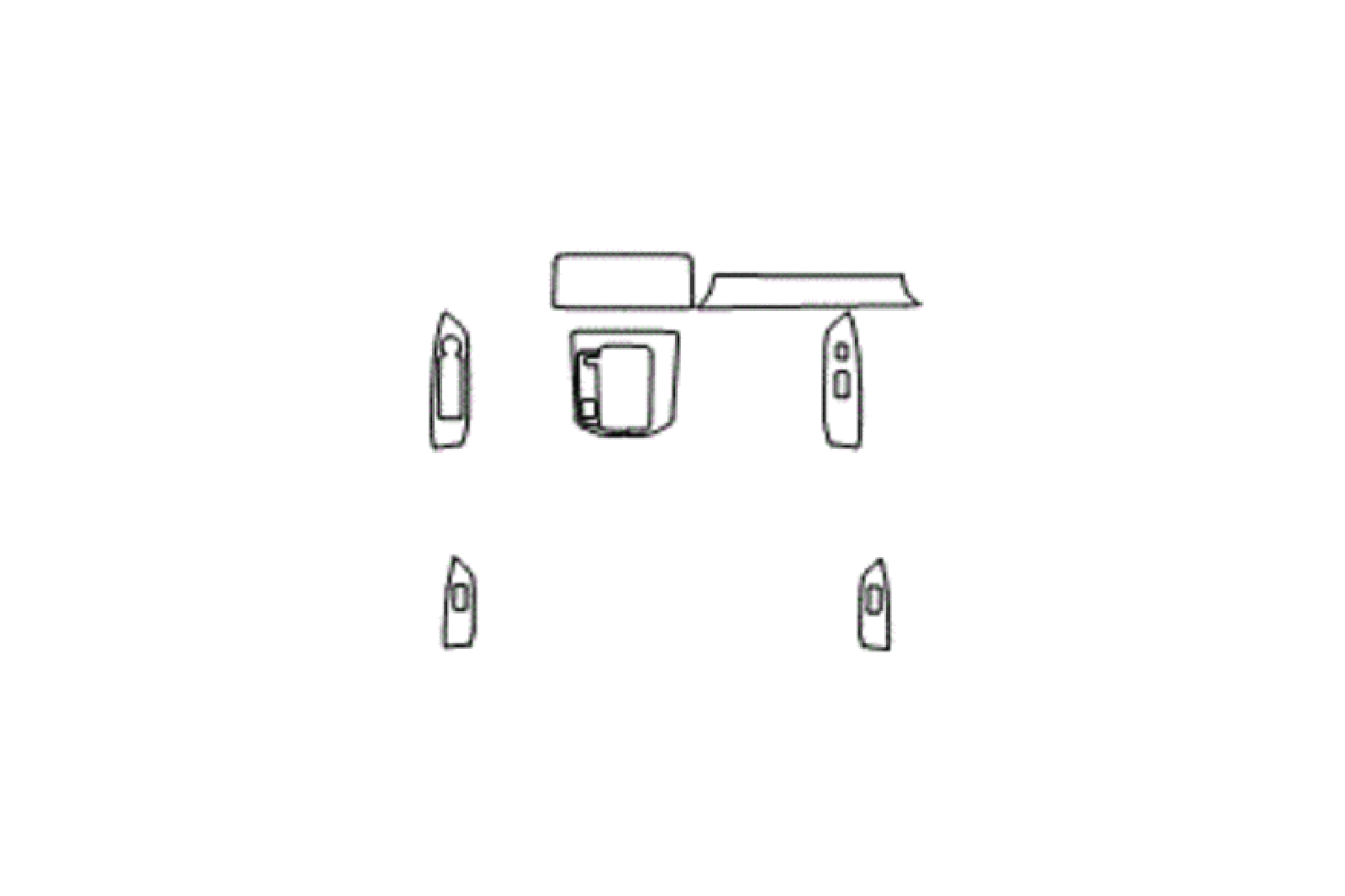 Interior trim accessories for Mazda CX-5. Custom fit car interior upgrade for enhanced comfort and s.