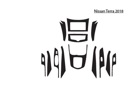 Interior upgrade kit for Nissan Terra 2018 model. Enhance your vehicle's interior with custom access.