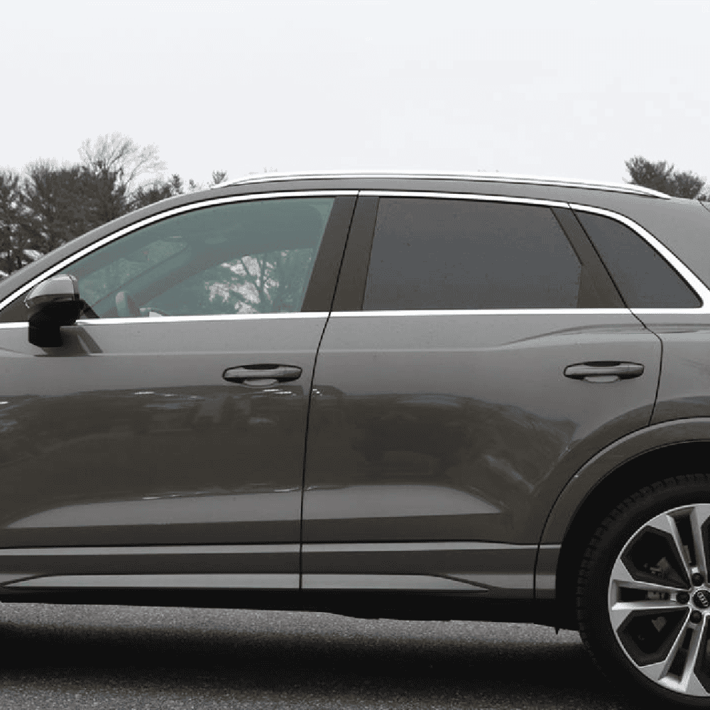 High-quality Audi Q3 pillar trim kit for enhanced vehicle aesthetics and protection.