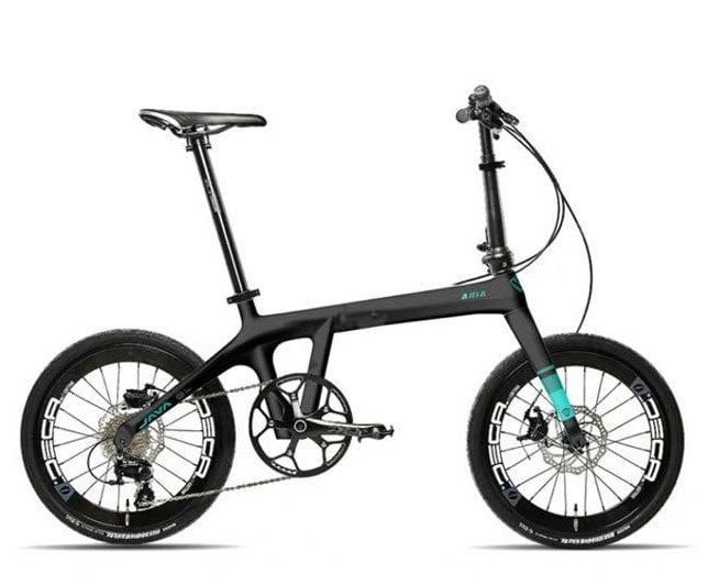 Bike frame protection film for Java Aria e-bike.