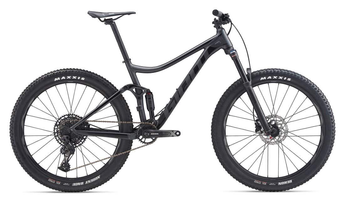 Giant Stance bike with protective film on frame for durability and scratch resistance.