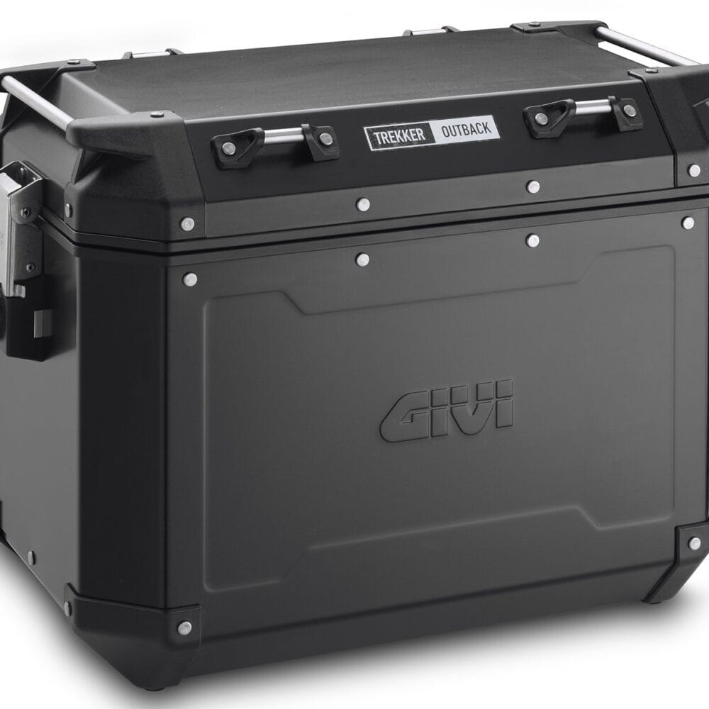 Trekker Outback Black-Line Top Case Protection Kit for GIVI motorcycle luggage.