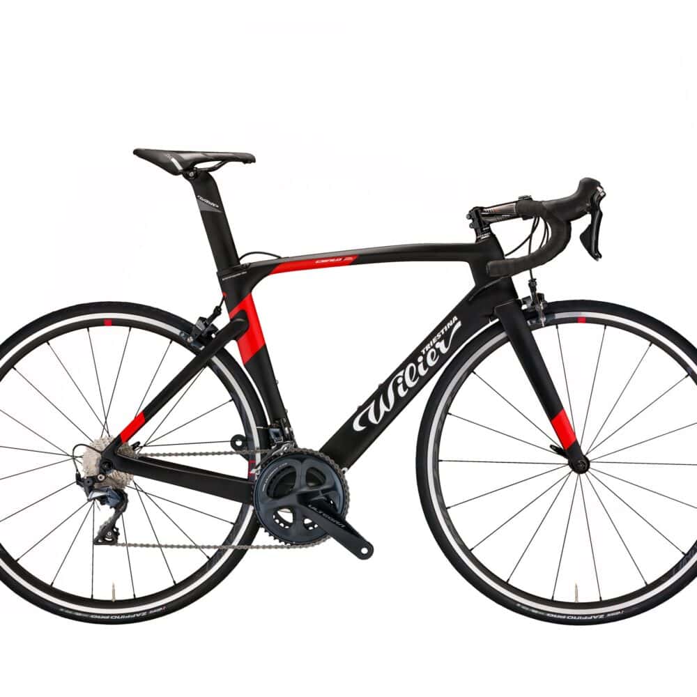 Wilier Cento1AIR bike frame protection film for enhanced durability and scratch resistance.