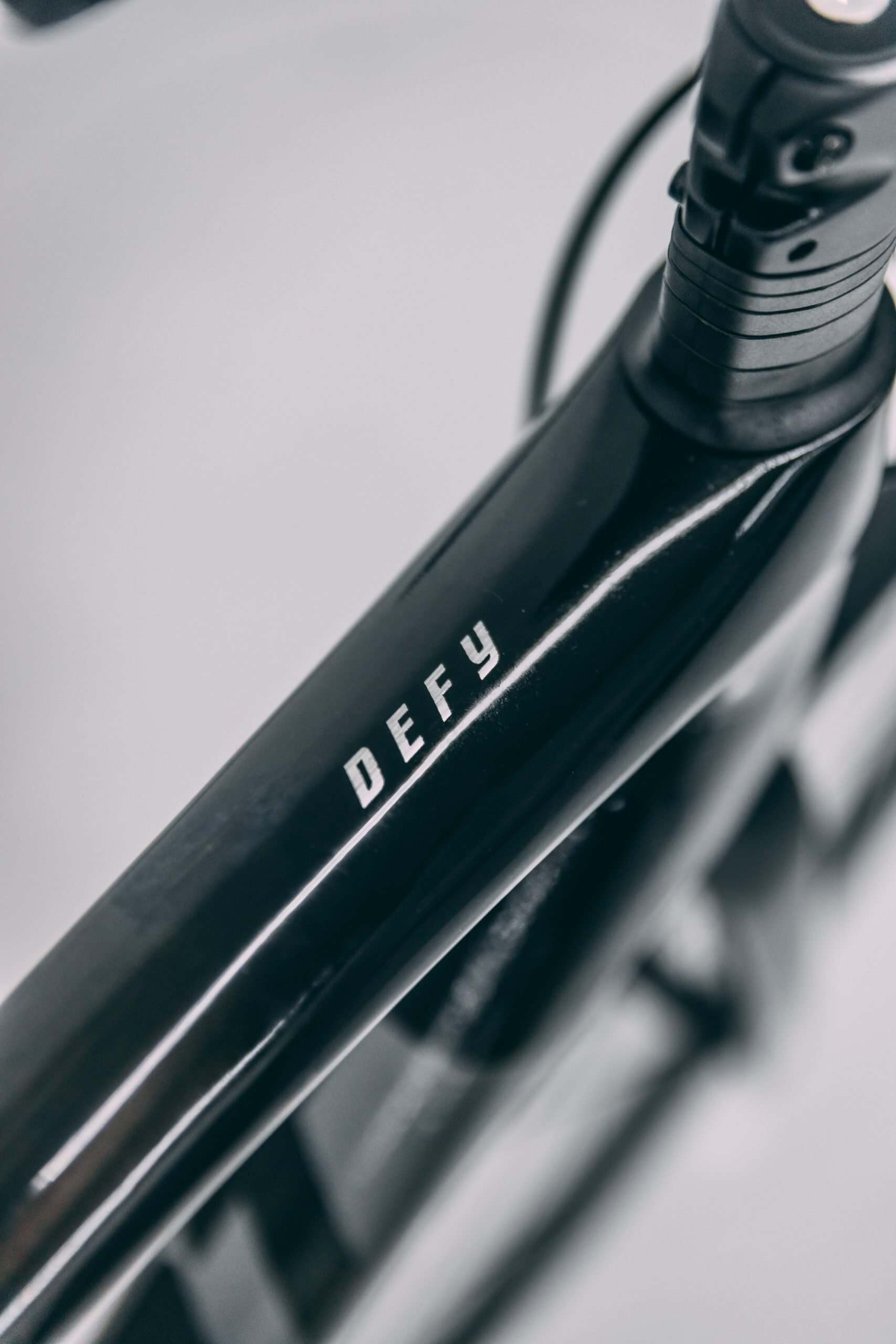 Protection film for Giant Defy bike frame.