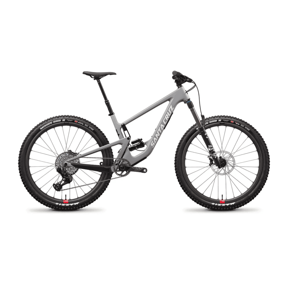 Bike frame protection film for Santa Cruz Hightower mountain bike. Durable, easy to install, and shi.
