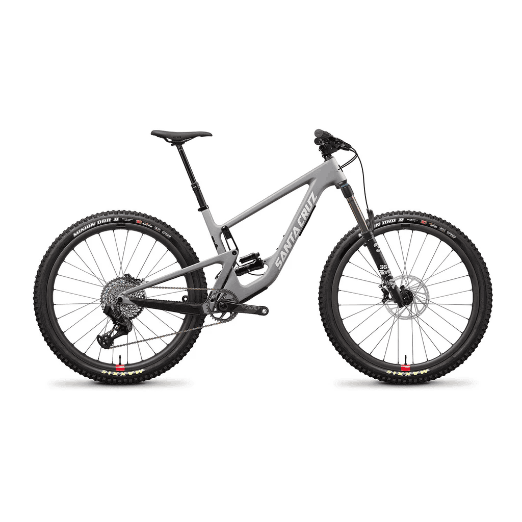 Bike frame protection film for Santa Cruz Hightower mountain bike. Durable, easy to install, and shi.