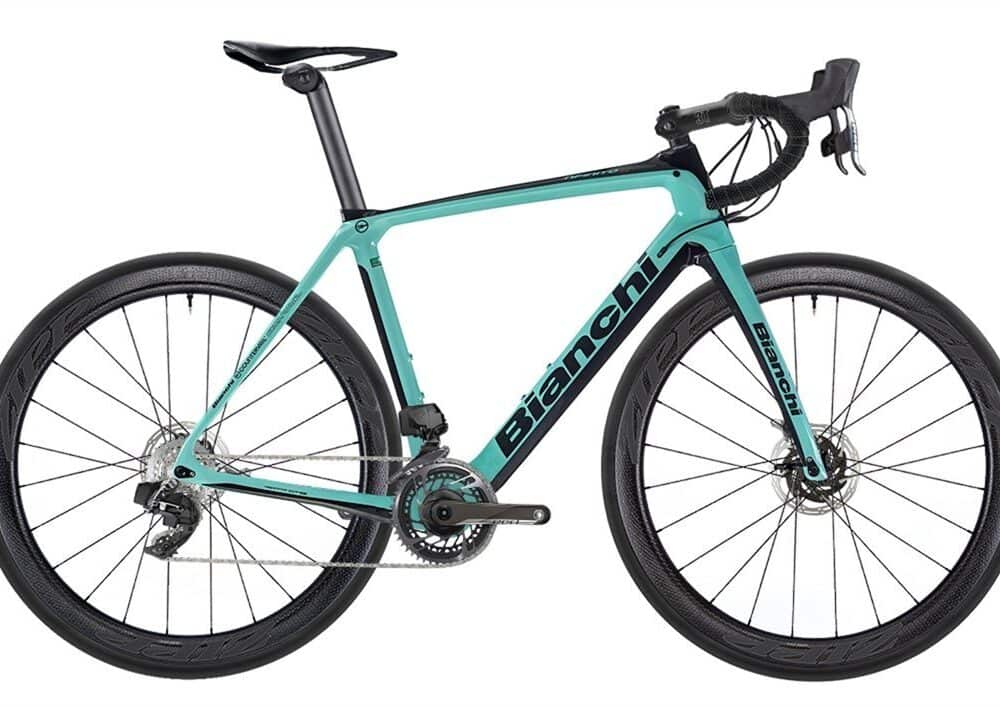 High-Performance Bianchi Road Bicycle for Cycling Enthusiasts.