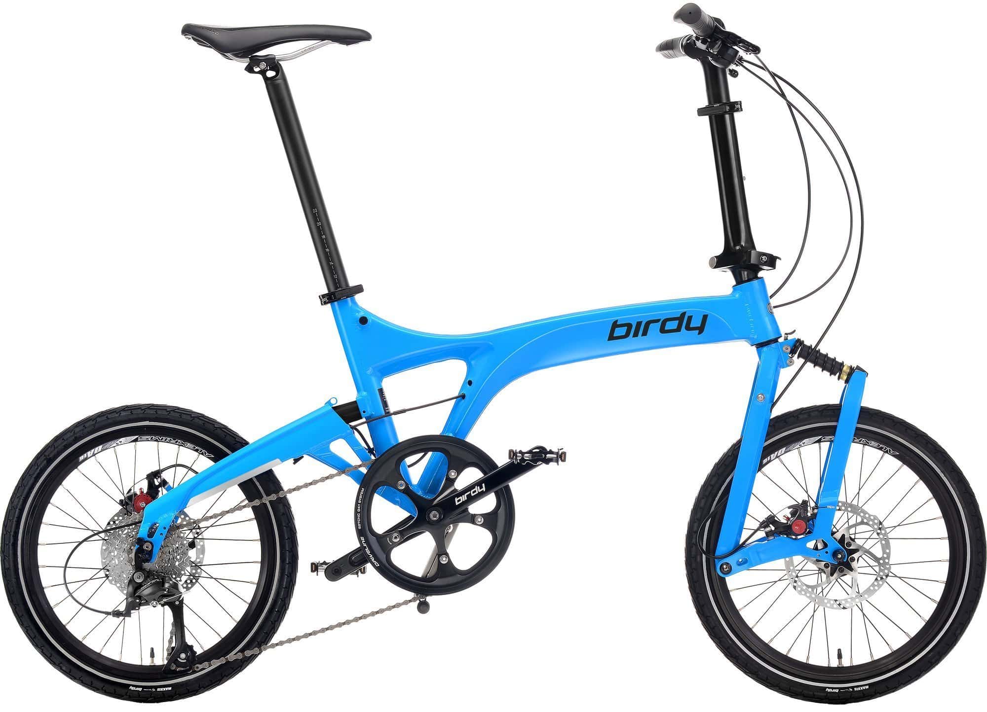 Birdy City Bike with Frame Protection Film.